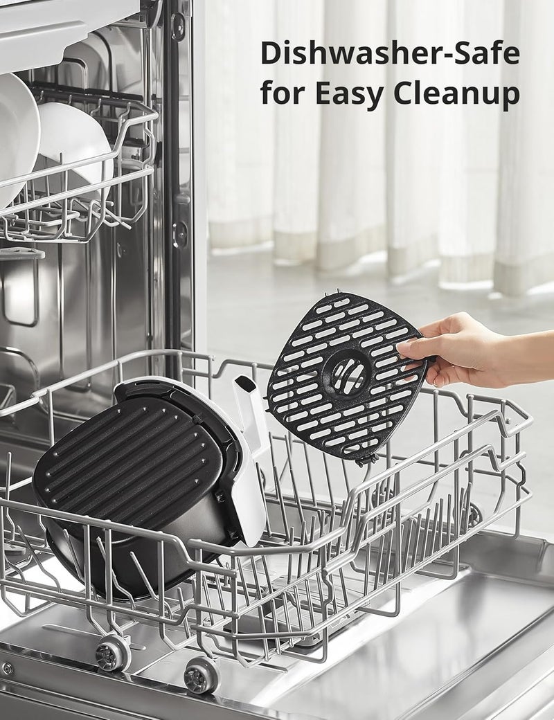 Comfee' ' Compact 2.1 Quart Air Fryer with 12 Menu Options, Adjustable Timer & Temperature Control 180-400 degrees F, Dishwasher-Safe Nonstick Fry Basket - Image 5